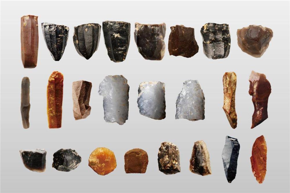 裴李岗遗址发现约2.6万年前鸵鸟蛋壳加工场