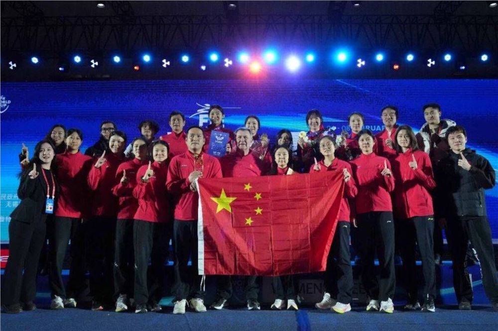 女子重剑世界杯无锡站：中国队夺得团体冠军