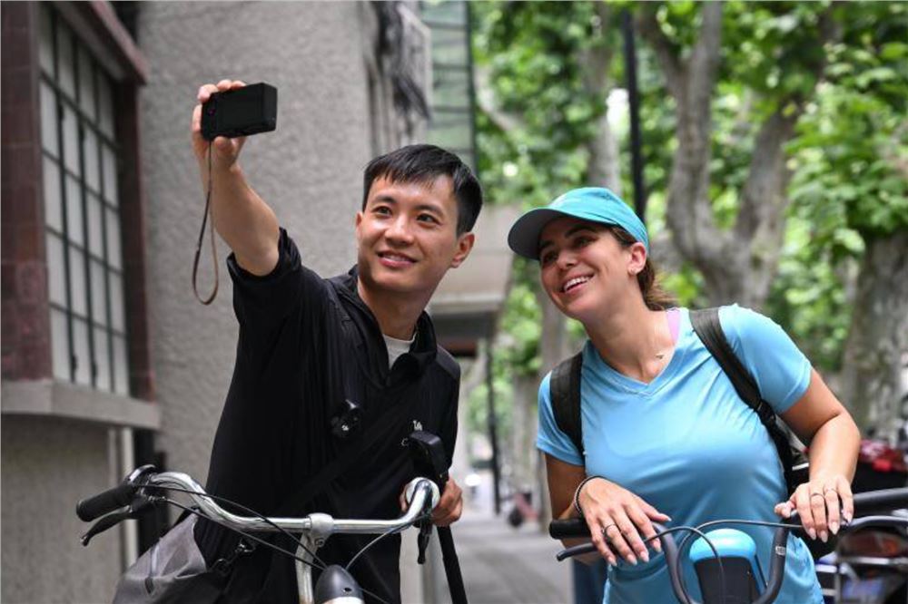 入境旅游策划师刘礼超：用骑行游向世界讲述“上海故事”