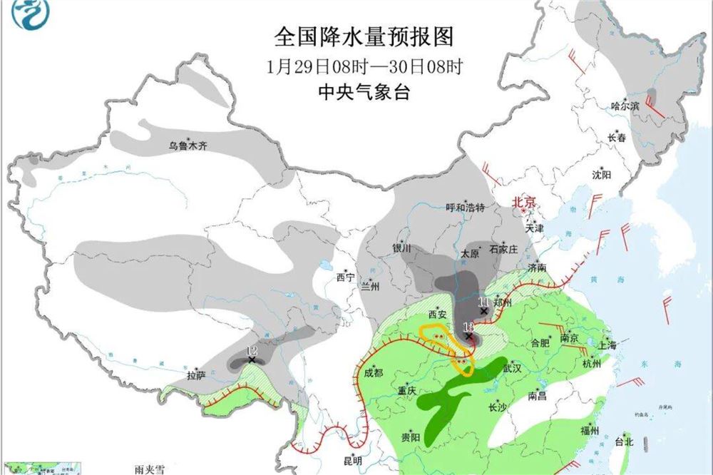 大雪暴雪！冻雨！大范围雨雪降温天气将“上线”！