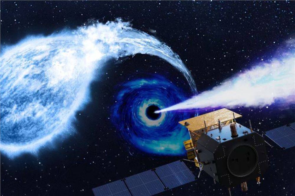 “天关”卫星捕捉到黑洞“进食”现场
