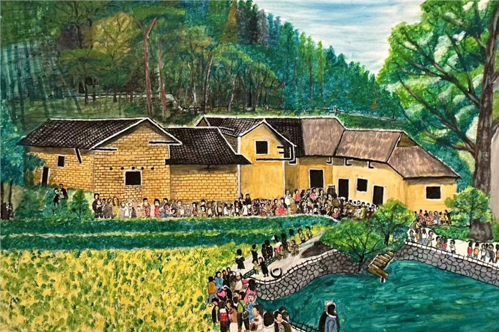 艺术“游击队员”——平江农民画家老余