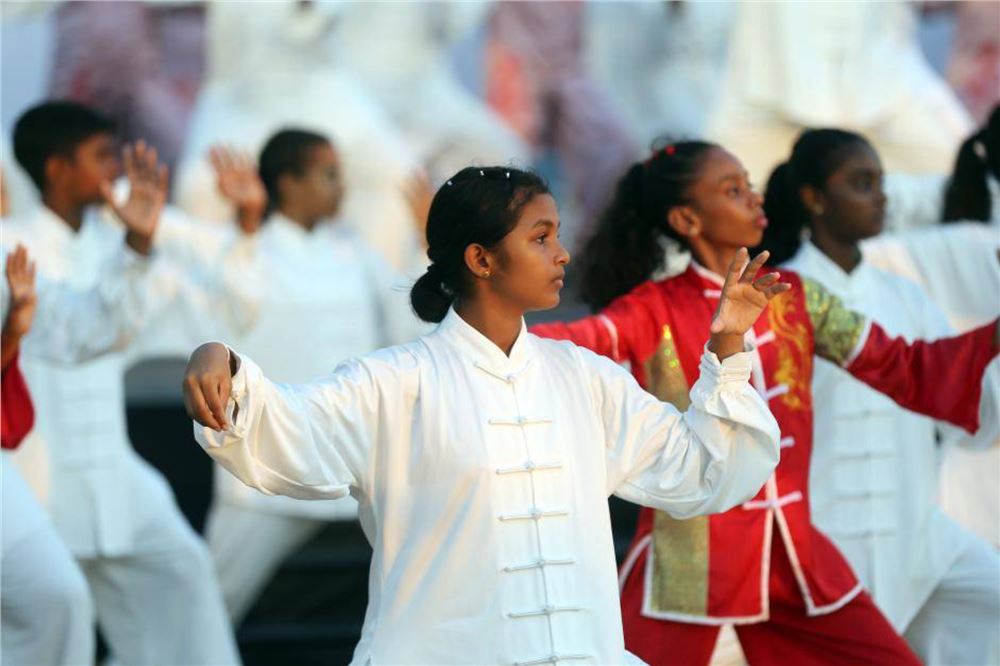 斯里兰卡举行太极拳推广活动