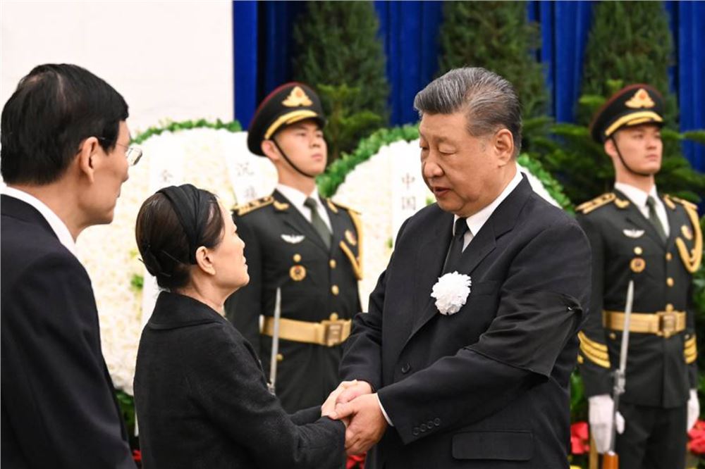 朱镕基同志遗体在京火化 习近平等到八宝山革命公墓送别