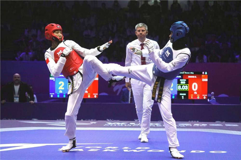 跆拳道世锦赛收官 中国队奖牌总数列第一
