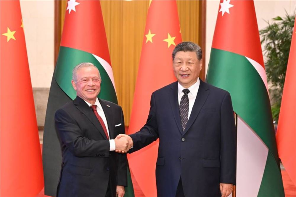 习近平同约旦国王阿卜杜拉二世会谈