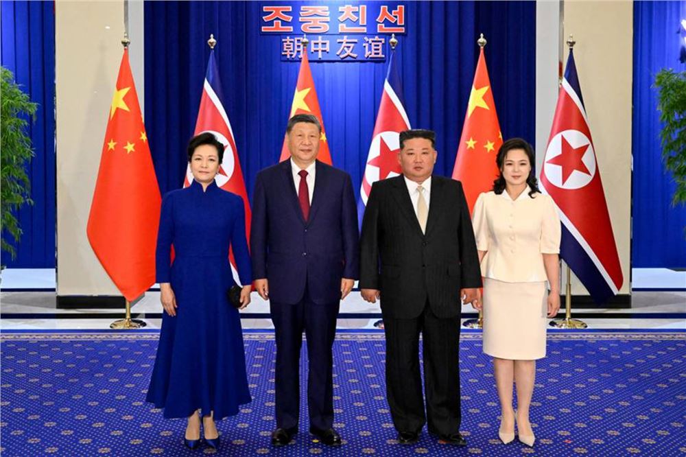 习近平出席金正恩举行的欢迎宴会