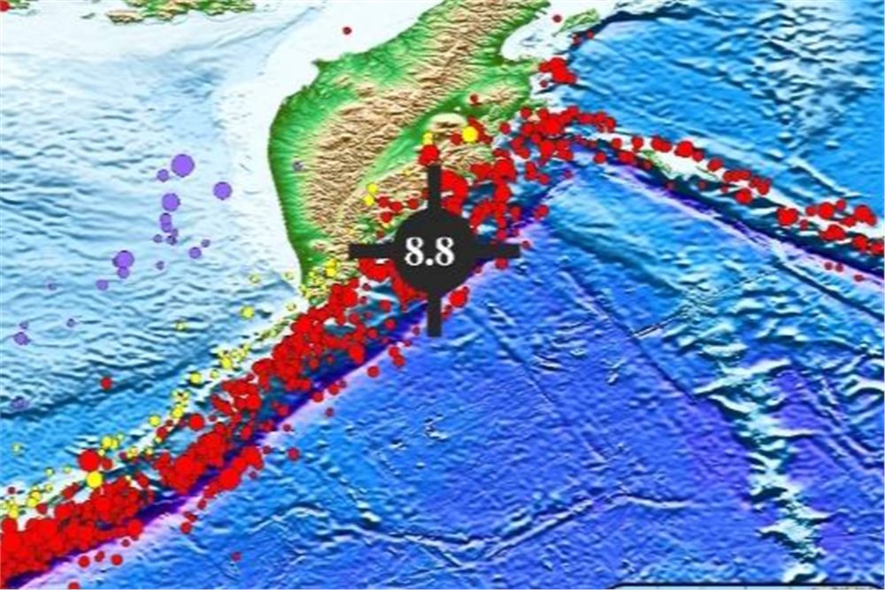 俄堪察加半岛附近海域强震引发多国发布海啸预警 预计海啸波下午到达我国台湾、浙江、上海沿岸