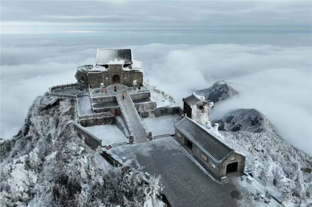 部分路段或会出现积雪结冰！南岳衡山景区发布冰雪天气游览提示