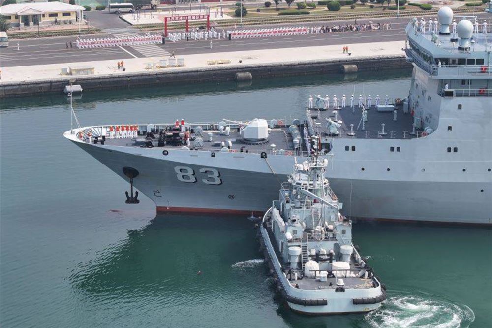 海军83舰编队圆满完成远海综合实习访问任务