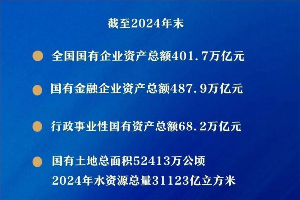 国有资产最新“家底”公布