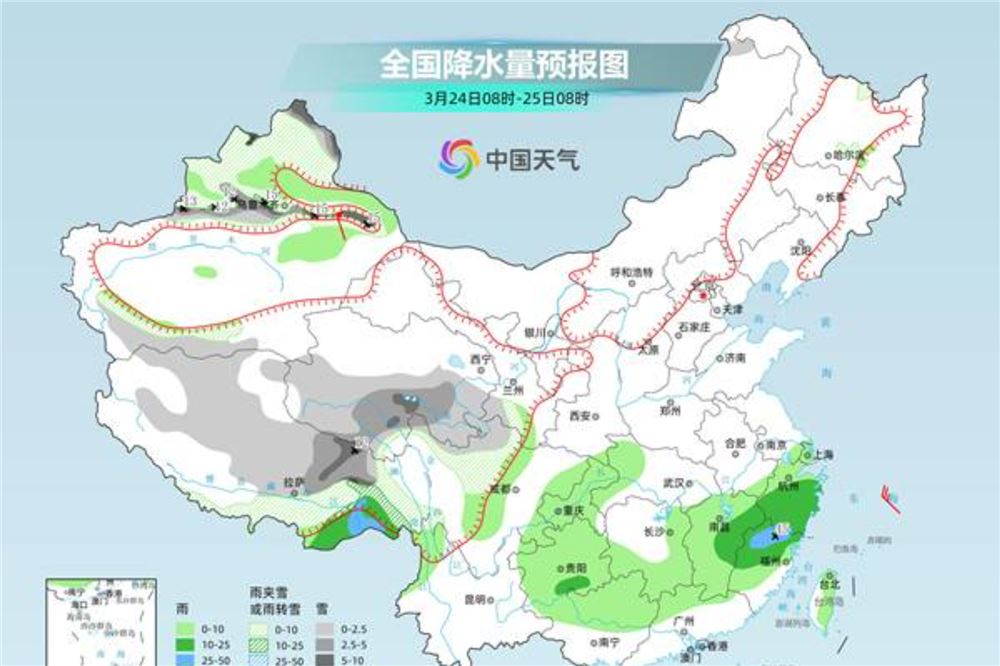 南方阴雨连连江南等地升温乏力 北方多地气温将达近期顶点