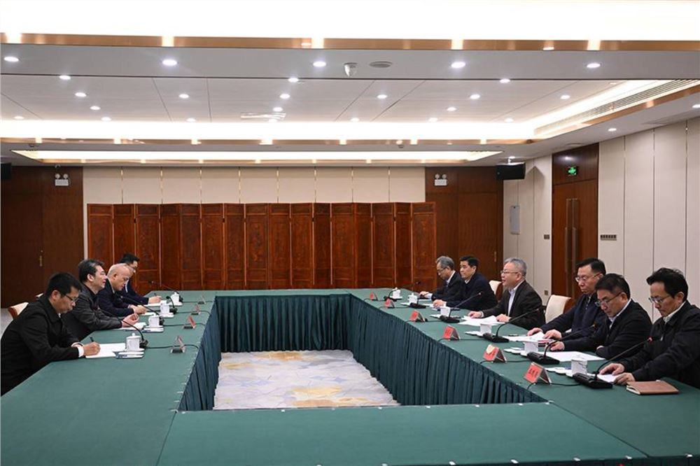 沈晓明与中国科协党组书记贺军科一行会谈