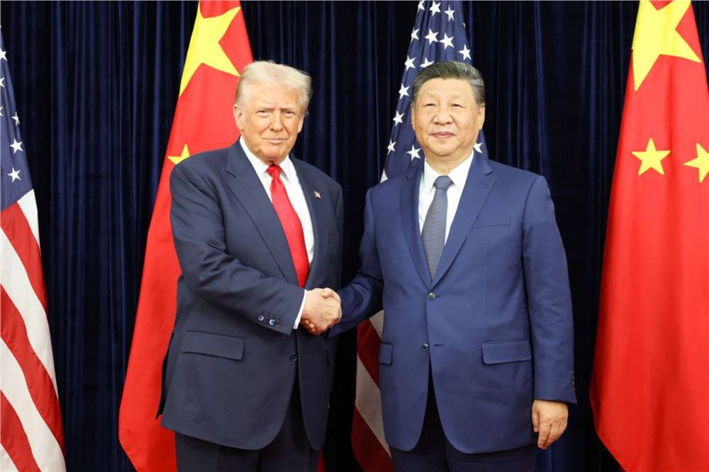 新华图讯丨习近平同美国总统特朗普在釜山会晤