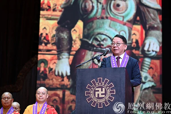 香港特区政府政务司司长陈国基致词