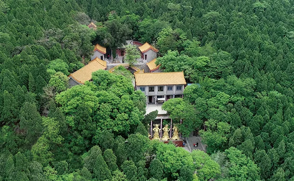 修复重建后的义净寺（原双泉庵）