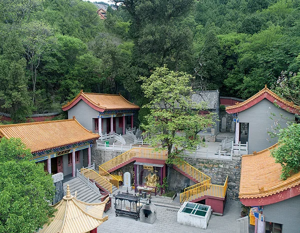 修复重建后的义净寺（原双泉庵）