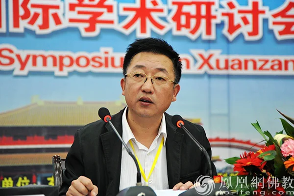 中国宋史研究会会员,中国佛教文化研究所特约研究员汪海波(作者供图)