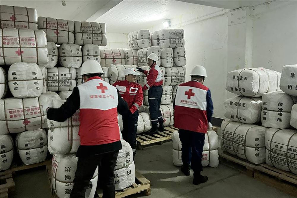 紧急追加4000箱！中国红十字会总会调拨第二批物资驰援湖南洪涝灾区