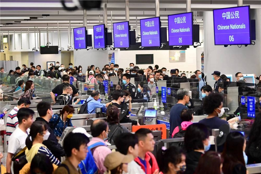 端午节假期590.7万人次出入境