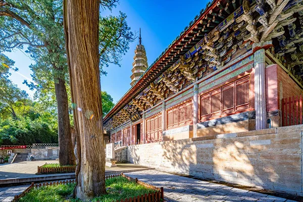 千佛殿（图片来源：山东大灵岩寺 摄影：陈彦）